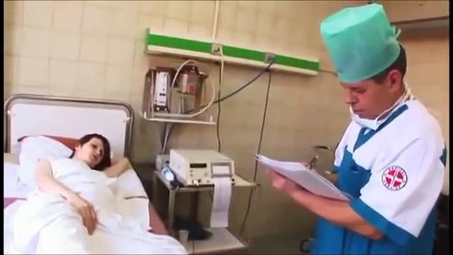 Роды видео. Схватки (активная фаза)