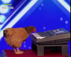 America got talent hen piano