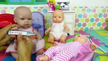 Jugando a médicos con el maletín de Peppa Pig y las muñecas bebés Lucía y Ana en Mundo Juguetes