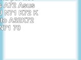 GRS Batteria per notebook Asus A72 Asus K72DR A72J N71 K72 K73 Sostituito A32K72 A32N71