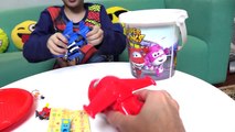 Paulinho e George Peppa Pig Abrem BALDE SURPRESA do Super Wings - Surprise Eggs Kids Toys