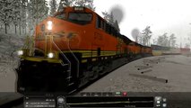 LET S PLAY Train Simulator new BNSF ES44DC Stevens Pass Route