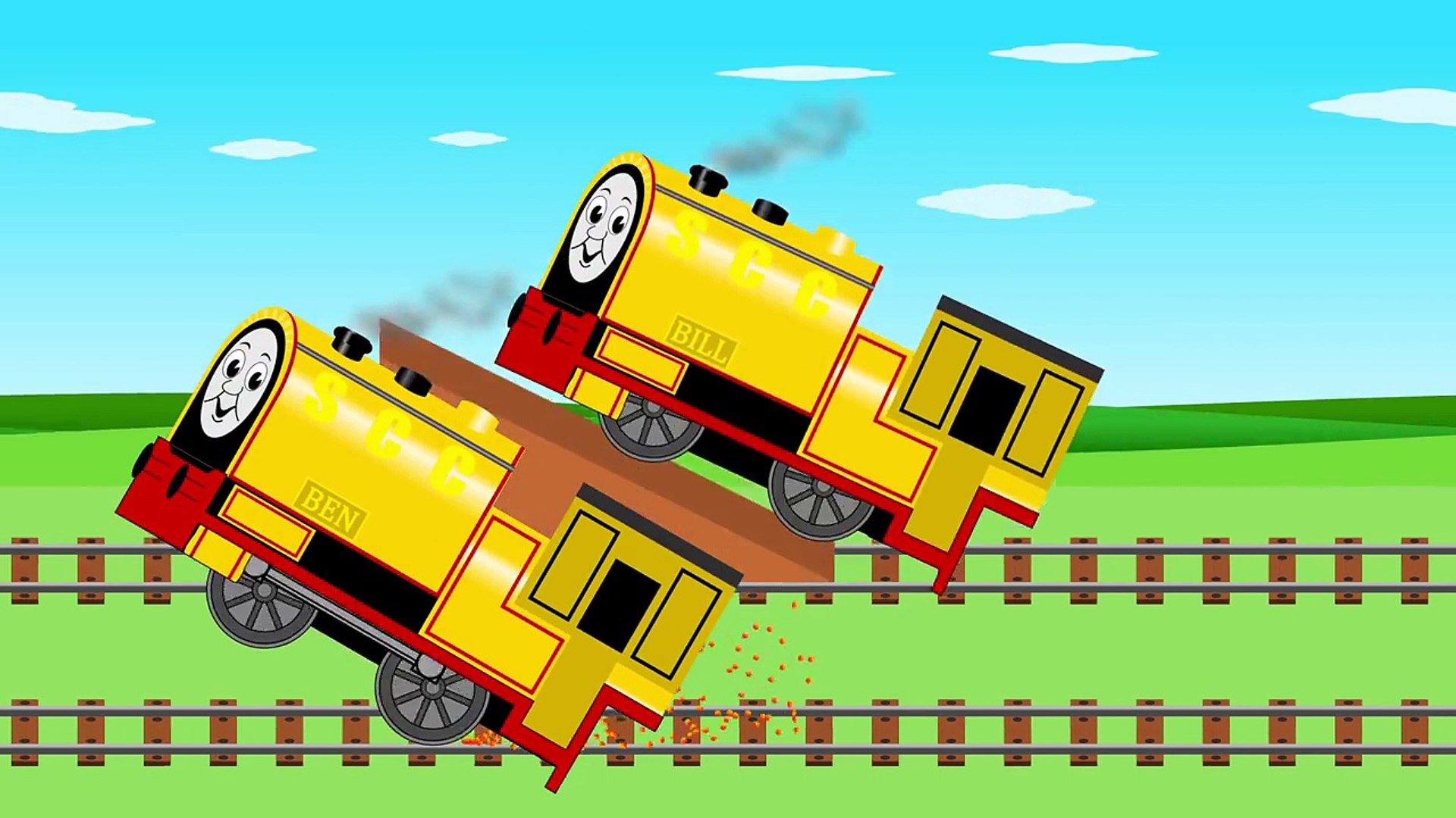 ビル Vs ベン トーマス おもちゃアニメ レース きょうそう Toys Train For Kids Video Dailymotion