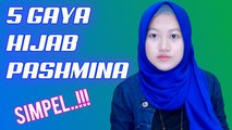 5 Tutorial Hijab Pashmina Simpel Banget Plus Tips Jadiin Segi Empat #NMY Hijab Tutorials