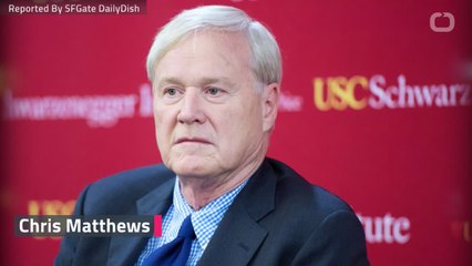 Leaked "Cosby Pill" Joke Lands Chris Matthews In Hot Water