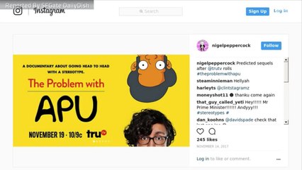 Hank Azaria Says It Is 'Upsetting' That People Had A Hard Time With His Character Apu