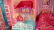 Barbie Malibu Dreamhouse + Mega Bloks Barbie Luxury Mansion +Glam Vacation House -Dollhouse tour