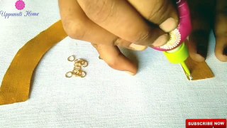 How To Make Bridal Necklace // Designer Necklace // DIY // Chokar // Home Made Tutorial