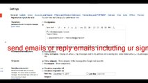 Add Signature To Gmail, Yahoo & Apple Mail