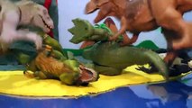 DINOSAURS Best of DINOSAUR FIGHTS | Compilation Video of Dinosaur Toy Fights for Kids by Toypals.tv