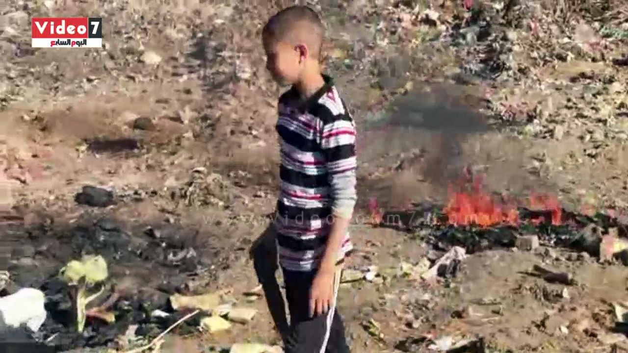 مقلب قمامة يحول حياة أهالى قرية النغاميش بسوهاج...