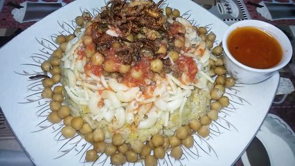 طريقه عمل الكشرى المصرى مطبخ ساسى