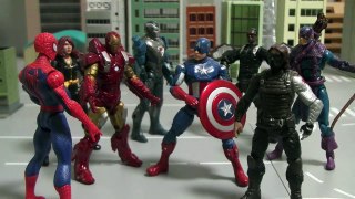Captain America Civil War Toys đồ chơi siêu nhân người nhện 캡틴 아메리카 시빌워 장난감