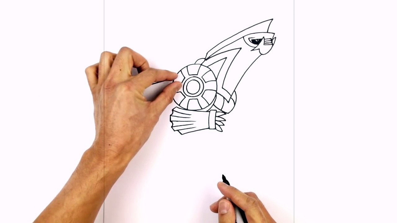 How to Draw Palkia | Pokemon