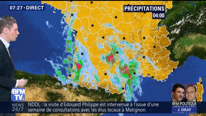 La météo pour ce dimanche 14 janvier 2018