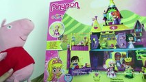 Peppa Pig y la CAJA SORPRESA GIGANTE de juguetes de PinyPon | Vídeos de Peppa Pig en español