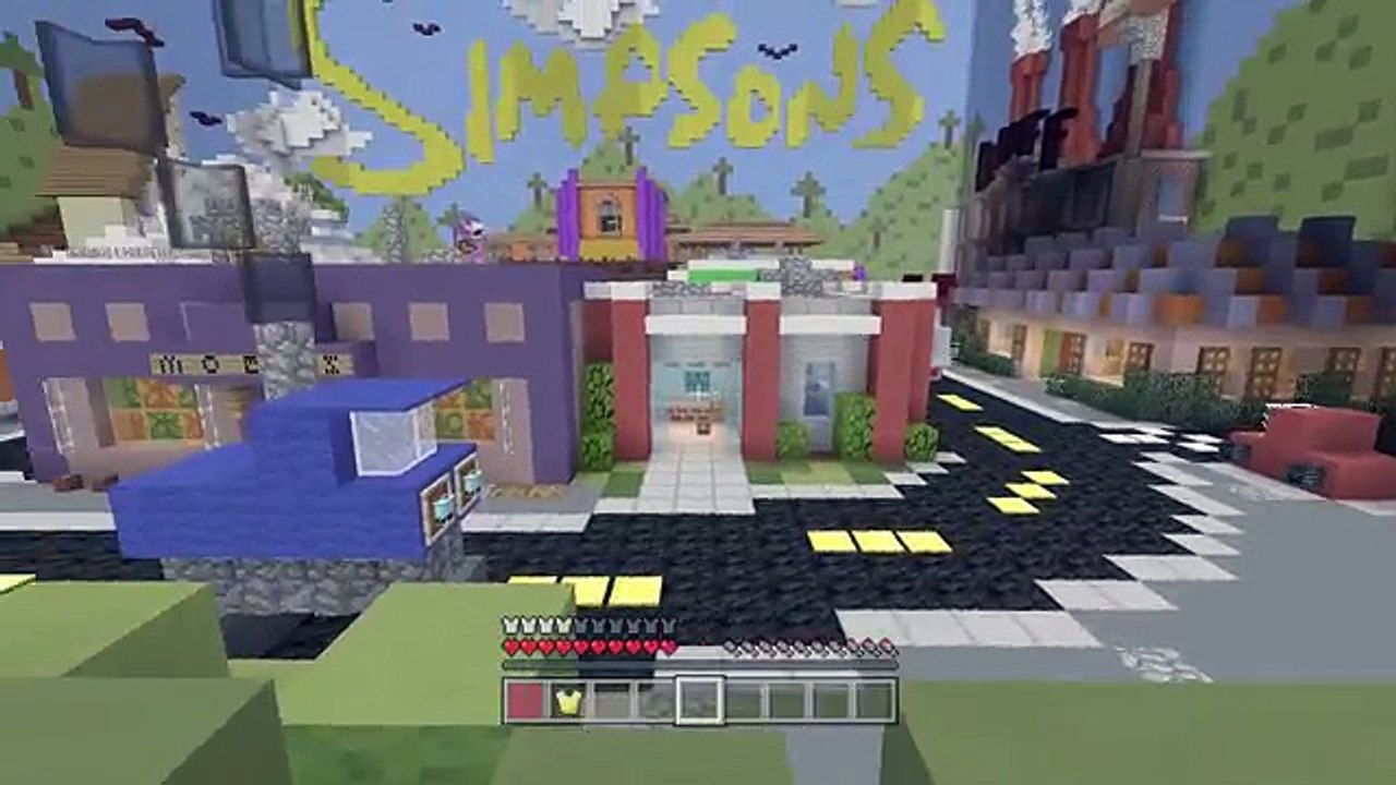 Minecraft XBOX Hide And Seek - The Simpsons - video Dailymotion
