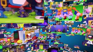 PAW PATROL Plays PJ MASKS IN Stacking Burger Game with Shimmer and Shine Game Video