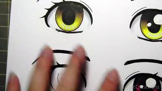 How to Colour Eyes with Copic Markers (3 Ways)