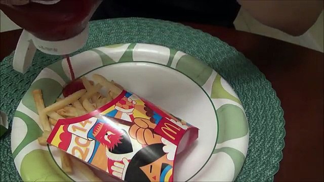 ASMR: McDonalds McWrap & Fries | Eating Sounds