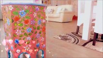 How to paint and decorate furniture with zentangle art and mandalas