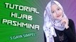 Tutorial Hijab Pashmina Terbaru 5 Gaya Dengan Hijab Pink Bunga #NMY Hijab Tutorials