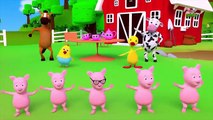 Hokey Pokey | nursery rhymes Farmees | children song | 3D rhymes by Farmees S01E142