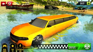 Beach Water Surfer Limousine Car Driving Simulator New Limousine Unlocked - Android Gameplay FHD