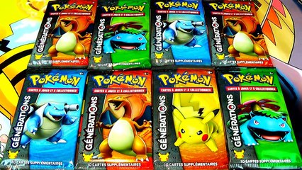 Ouverture de 8 Boosters Pokémon Générations FR : BOOSTERS ULTIMES ! DÉBORDEMENT DE JOIE !