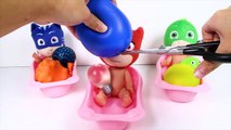 Paw Patrol Pups Take Slime Bath, Learn Colors - Trolls Movie, Paw Patrol, Disney Toys