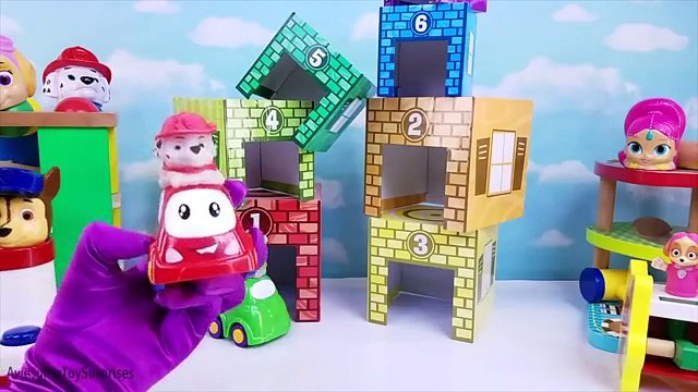 Learn Colors Playdoh Peppa Pig Molds Ice Cream Sorting Garages Pounding Toys Pop Up Nursery Rhymes