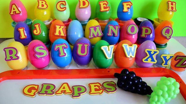 A-Z Alphabet Surprise Eggs-Learn Letters ABC, Words And Spellings Preschool Learning-Kids Z Fun