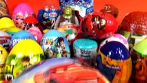 70 Kinder Surprise Eggs - Super Mega Clip! Dora, ToyStory3, Shrek, Angry Birds! by TheSurpriseEggs