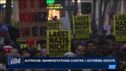Autriche : manifestations contre l'extrême droite