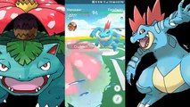 Pokémon GO Gym Battles ⭐ Level 10 ⭐ Gym Feraligatr Gengar Venusaur Alakazam Slowking Muk & more