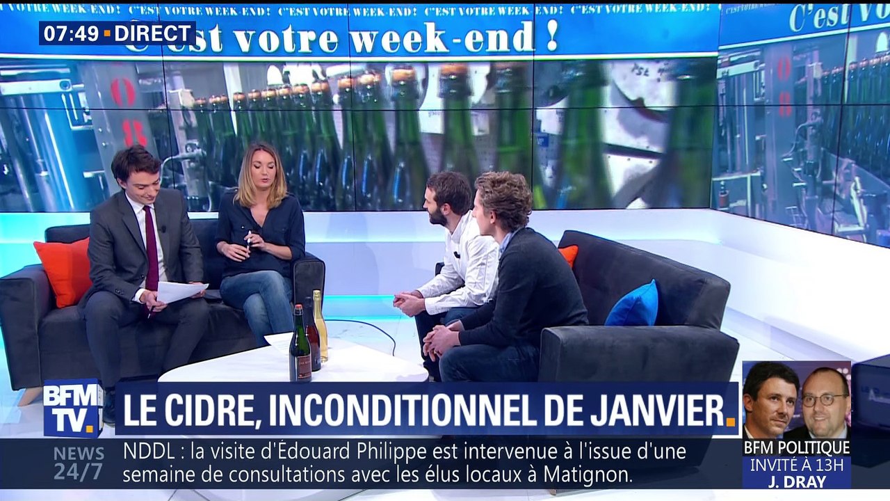 Le cidre, inconditionnel de janvier