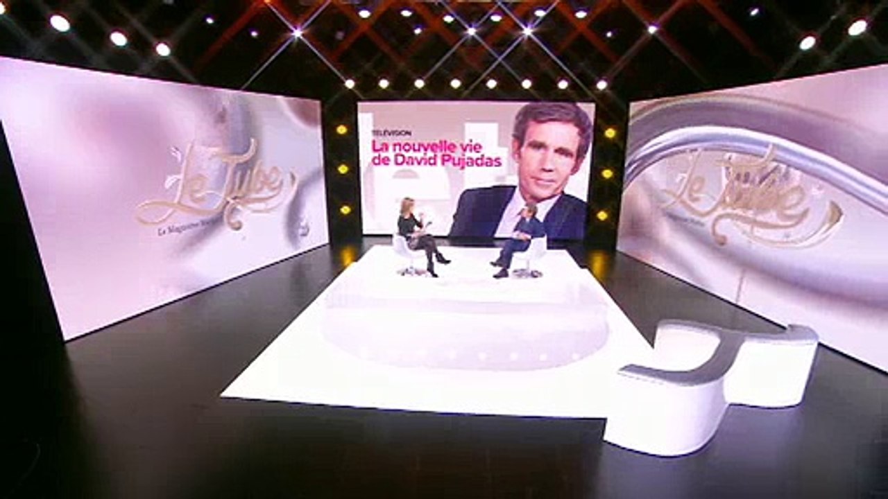 David Pujadas réagit aux audiences d'Anne-Sophie Lapix dans "Le tube" - Regardez