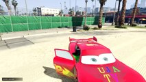 Spiderman Falls From Sky With McQueen - Disney Pixar Cars Mack Truck And Tow Mater Have Fun