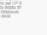 subtel Batteria premium 6600mAh per HP Compaq 6530b 6535b 6730b 6735b EliteBook 6930p