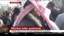 Terör örgütü PYD'nin iki sivili işkence ile öldürmesi Münbiç halkını