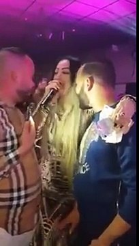 شاهد شابة وردة شارلومانتي 2018 ترقص على طريقة هيفاء وهبي في ليلة رأس السنة 2018