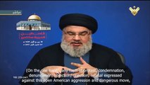 Hassan Nasrallah Calls for an Electronic Intifada to defend Al-Quds (Jerusalem)