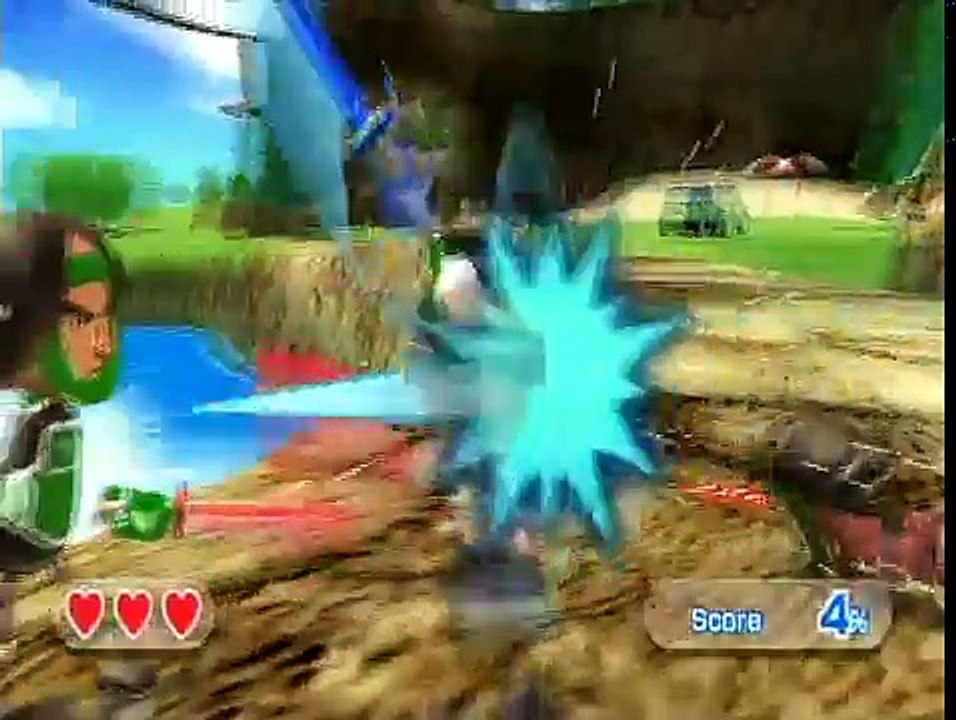 Wii Sports Resort Swordplay Showdown all stages untouched!