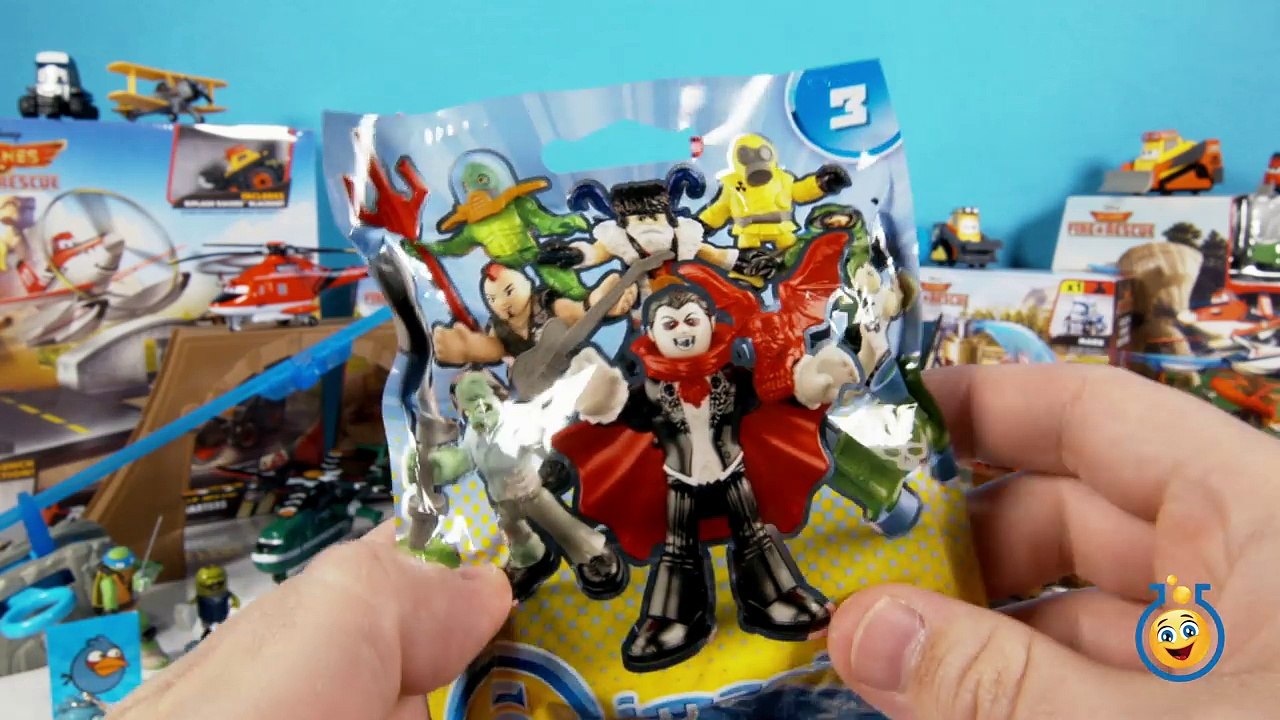 Giant Play Doh Planes Fire & Rescue Surprise Egg with Fun Toys