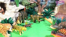 30 PREHISTORIC ANIMALS TOYS Learn Prehistoric Animal Names for kids - 3D PUZZLES Woolly Mammoth