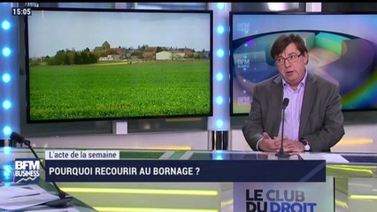 L’acte de la semaine: Gros plan sur le bornage – 13/01