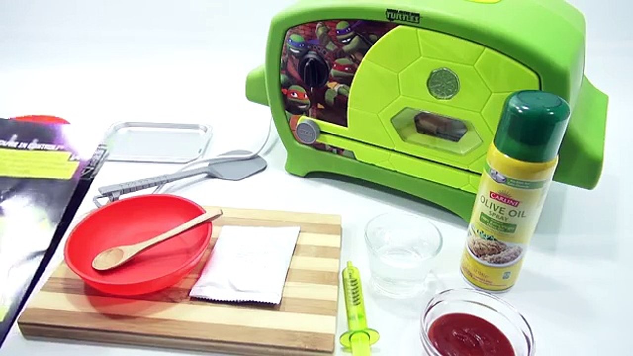 Teenage Mutant Ninja Turtles Pizza Oven, Wicked Cool Toys TMNT Kids Oven, Kowabunga Dude!
