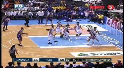 MAGNOLIA VS NLEX JANUARY 14 2018 3Q