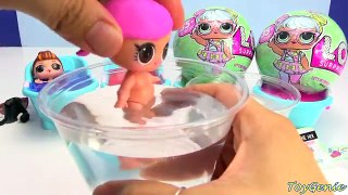 LOL Surprise Series 2 Lil Sisters Doll Slime Bath Surprises