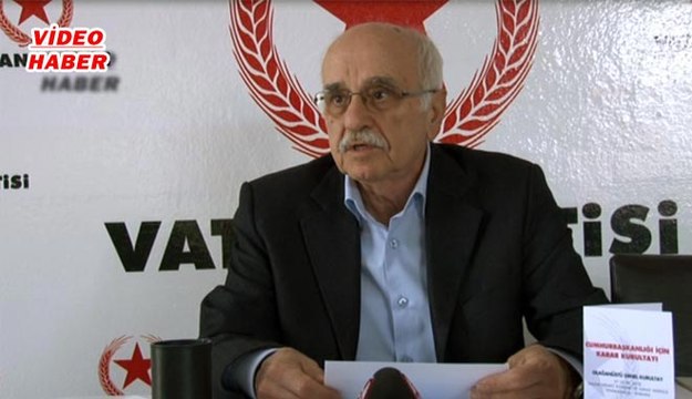 (14 Ocak 2018) VATAN PARTİSİ İL BAŞKANI KARAKAŞ, CUMHURBAŞKANI ADAYIMIZ DOĞU PERİNÇEK